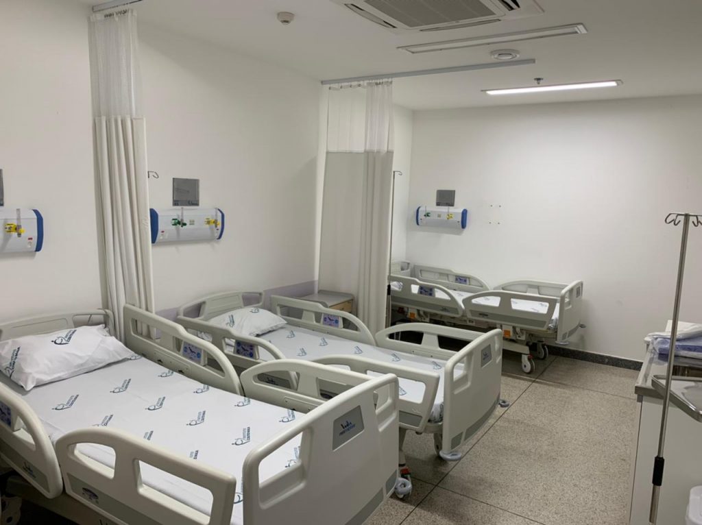 Ambulatório do ICOM é transformado em enfermaria com 20 leitos para Covid-19